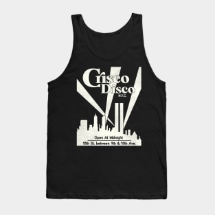 Defunct Crisco Disco 70s 80s Gay Nightclub NYC Tank Top